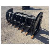 Skid Steer Grass Fork Grapple