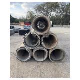 Lot of 6 Concrete Culverts