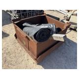 Metal Box w/Rolls of HD Plastic