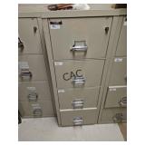 Fire King Filing Cabinet (No Keys)
