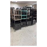 Lot of Assorted Rolling AV Carts