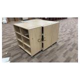 Lot of 4 Rolling Carts