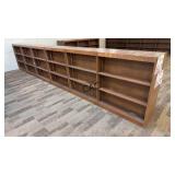 Lot of 6 Double-Sided Bookshelves