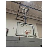 Drop-Down Glass Basketball Goal