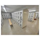 Contents of Locker Room (Lockers and Benches)