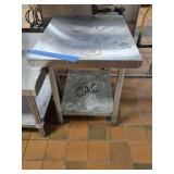 Approx. 24" Stainless Steel Table