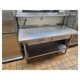 Stainless Steel Table w/Ledge