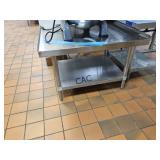 Approx. 36" Stainless Steel Table