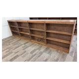 Lot of 4 Double-Sided Bookshelves
