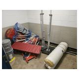 Contents of Room w/Weight Bars, etc.
