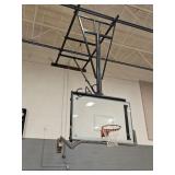 Drop-Down Glass Basketball Goal