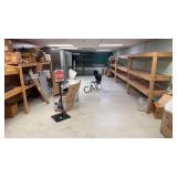 Contents of Storage Room Above Workroom