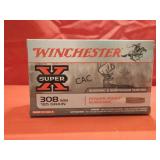 20rds Winchester Power-Point 308Win 185gr