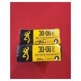 20rds Browning 30-06SPRG 155gr BXR Rapid Expansion