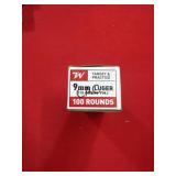 100rds Winchester 9mm 115gr FMJ