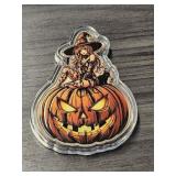 5oz Colorized Copper "Happy Halloween"