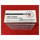 20rds Winchester 7.62X39mm 123gr FMJ