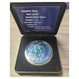 2022 Nuie Welsh Dragon 1oz Silver in Box