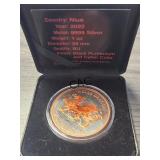 2022 Nuie Welsh Dragon 1oz Silver in Box