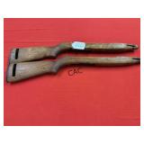 Two M1 Carbine Stocks