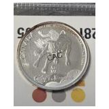 2016 Canadian Calgary Stampede 1/2oz Silver Round