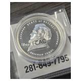 2020 Cook Islands Lost States of America 1oz Silve