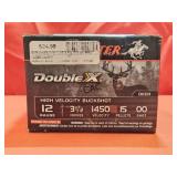 25rds Winchester Double X 12ga 15 Pellets 00 Buck