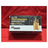 20rds Sig Sauer 243Win 55gr Varmint Tip