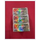 25rds Hornady Critical Defense 9mm 115gr FTX