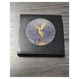 2024 Mexico 1oz Silver Round Black Platinum 24kt G