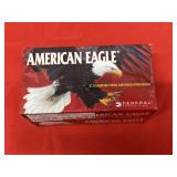 50rds American Eagle 9mm 115gr FMJ