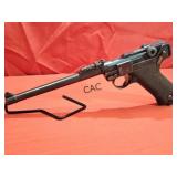 WWI German Long Barrel 9mm Artillery Luger P.08 SN