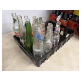 Lot of Vintage Assorted Soda Bottles