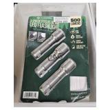Lot of 5 NEW 3 Pack Focus Beam LED Flashlights