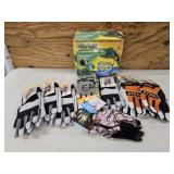 Box Lot of NEW Stihl Work Gloves and Grass Shot