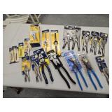 Lot of NEW Irwin/Channel Lock Pliers