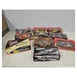 Box Lot of 10 Assorted Nascar Diecast