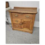 Vintage Wooden Wash Stand