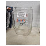 Vintage Lance Glass Jar without Lid