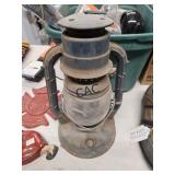 Dietz Vintage Oil Lamp/Fireman Cast Iron Pieces