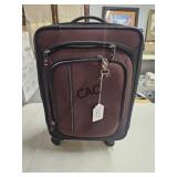 Swiss Rolling Suitcase w/Assorted Flatware