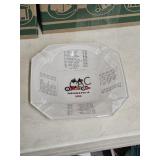 Vintage 1965 Indianapolis 500 Glass Ashtray