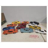 Box Lot of 12 Assorted 1:18 Scale Diecast Cars