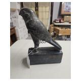 Austin Prod Inc. 1968 Green Falcon Sculpture