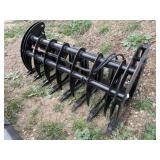 NEW Future Skid Steer Curved Wood Grabber