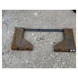 NEW Wolverine Skid Steer Open Weldable Plate