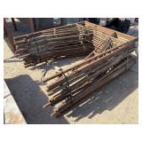 Lot of Scaffolding Side Braces