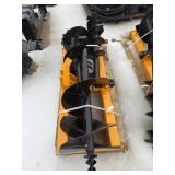 NEW Future Skid Steer Auger w/3 Bits (Yellow)