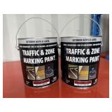 NEW (2) 1GAL. Traffic & Zone Marking Paint