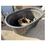 Water Trough w/ Contents